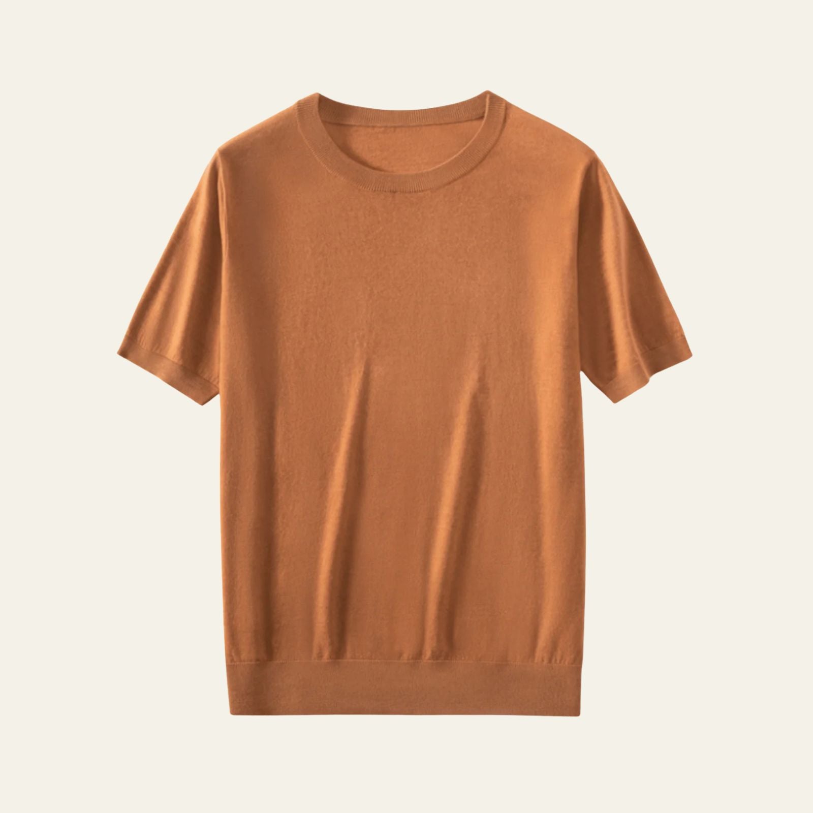 The Lisbon Wool Knit Casual T-Shirt