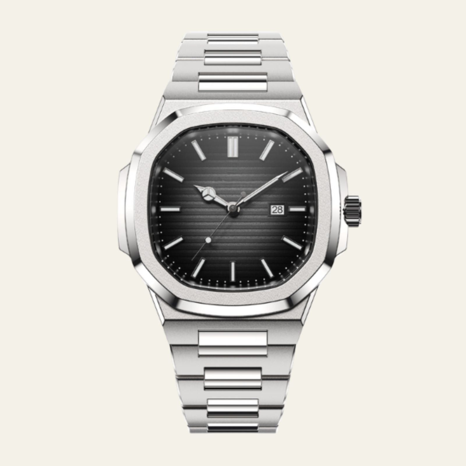 The Lucerne Stainless Steel Automatic Watch